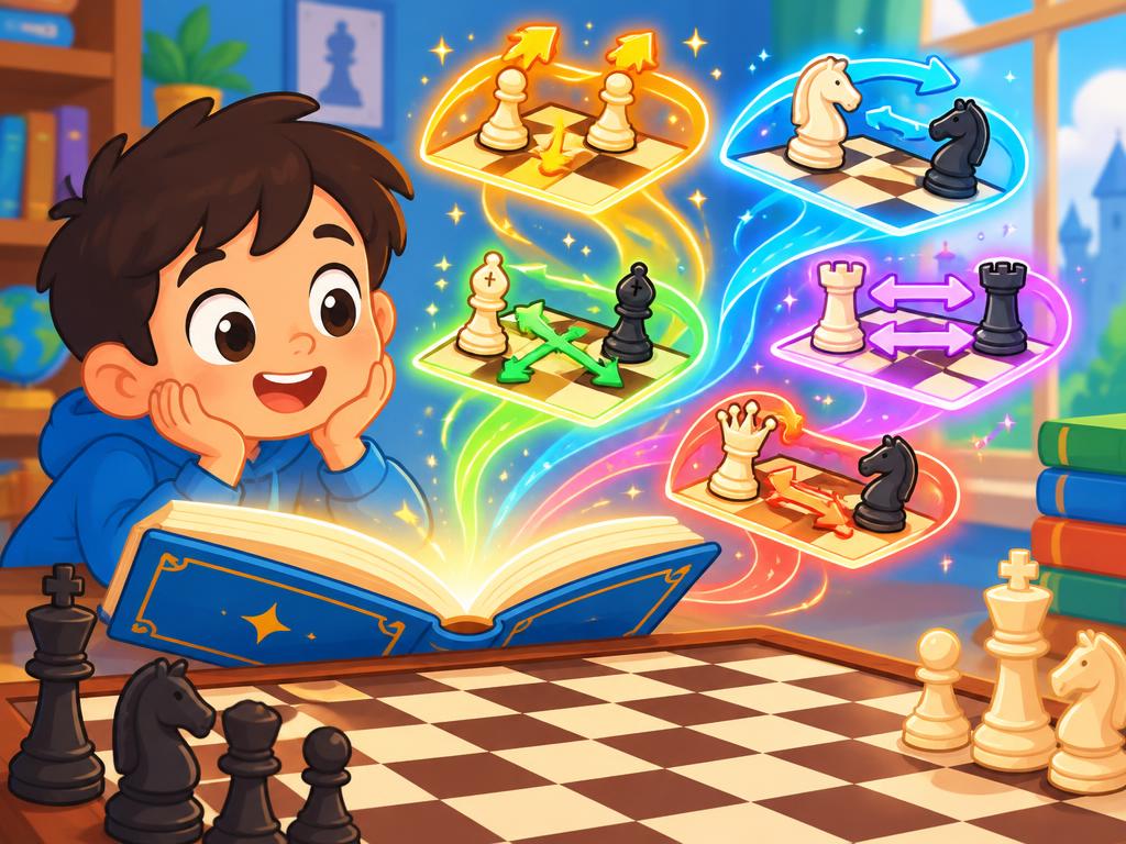 A magical book of famous chess openings