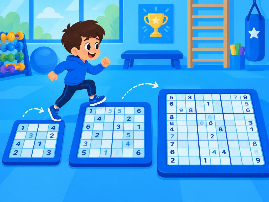 Small, medium and big training Sudoku grids